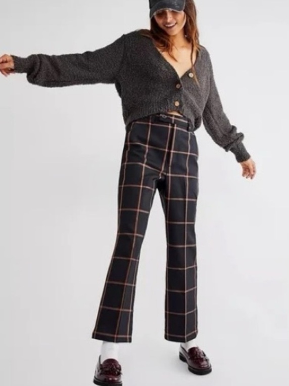 Levi’s Math Club Flare Plaid Trousers